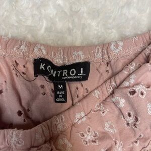 Women's Pink Crop Top